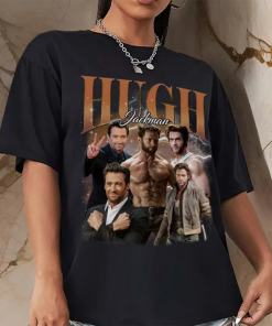 Retro Hugh Jackman Graphic Shirt, Hugh Jackman…