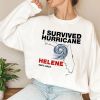 Hurricane Helene Shirt Hurricane Survivor Tee Storm T-Shirt I Survived Hurricane Helene Shirt Florida Hurricane Shirt