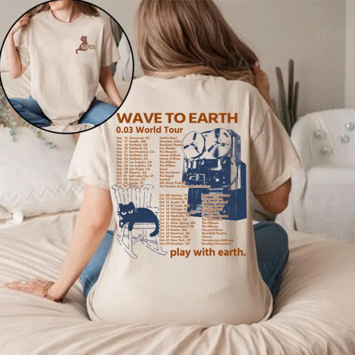 Wave To Earth 0.03 Tour 2024 T-shirt, Wave To Earth Kpop Merch, Wave to Earth Band Shirt, Wave To Earth 2024 Concert Shirt, W2e Sweater