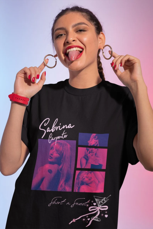 sabrina carpenter T-Shirt Graphic Sabrina Rock Music Tour 2024