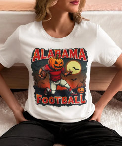 Alabama Football” Halloween Pumpkin Player T-Shirt –…