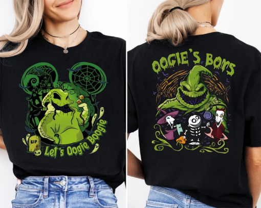 Let’s Oogie Boogie Tee, Oogie’s Boys Lock Shock And Barrel T-Shirt, Halloween Vibes Sweatshirt, Creepie Monster Halloween Shirt