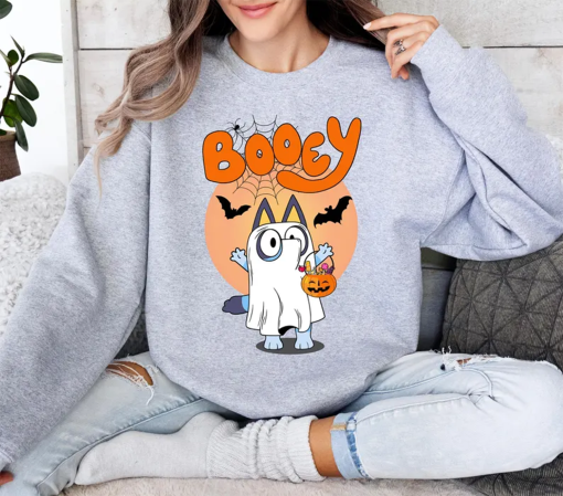 Booey Halloween Sweatshirt, Spooky Cartoon Shirt, Halloween Family Match Shirts, Halloween Horror Kids T-Shirts