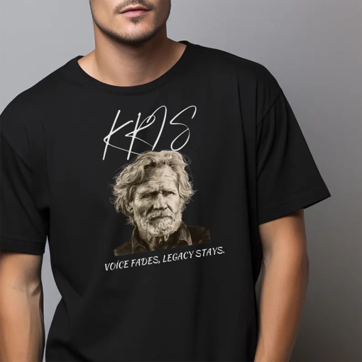 Kris Kristofferson T-Shirt, Country Music Concert Tee, Music Lover Gift, Vintage Style Shirt, Soft Cotton Tee