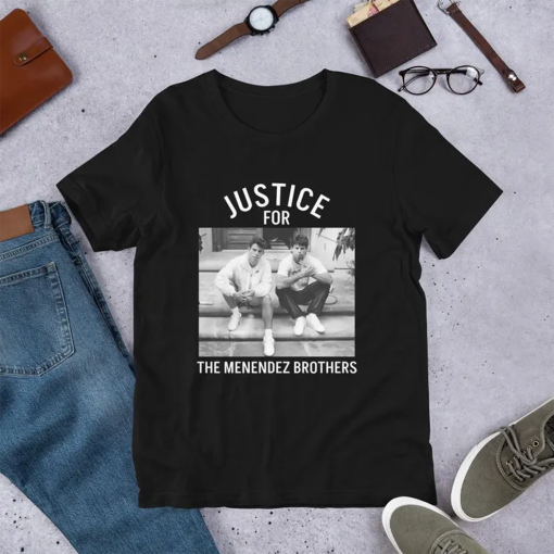 JUSTICE for the MENENDEZ BROTHERS Unisex t-shirt, Free Erik and Lyle Menendez t-shirt