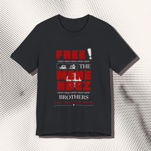 Free The Menendez Brothers Premium Unisex, Gender-Neutral Jersey T-Shirt, Tee