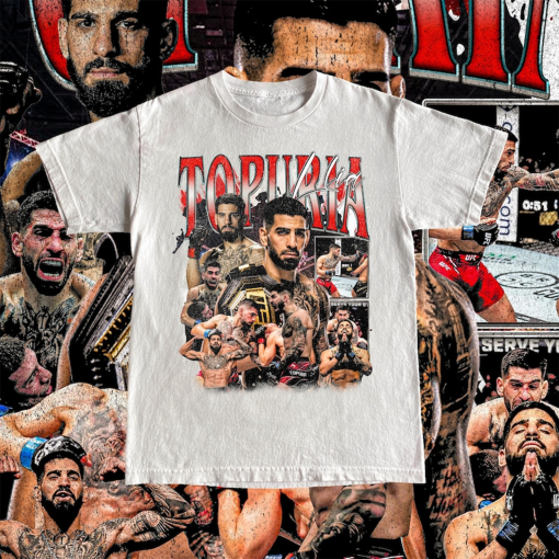 Ilia Topuria High Quality T Shirt – UFC Fan El Matador Custom Vintage Design, Gift, Retro