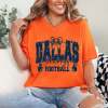 Vintage Dallas Football Shirt Comfort Colors®, Cowboys Shirt, Game Day Shirt, Dallas Football Sweatshirt, Dallas Fan Gift Cowboys Sweatshirt