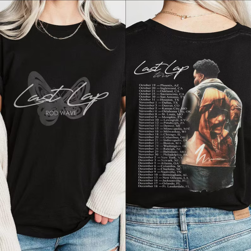 Rod Wave Last Lap Tour Hoodie & Tshirt Remake