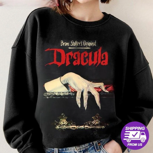 Halloween Dracula Shirt, Movie Poster Vampire Shirt, Literature Shirt, Scary Halloween Shirt, Dracula Book Shirt, Horror Movie Shirt