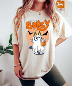 Booey Halloween Sweatshirt, Spooky Cartoon Shirt, Halloween…