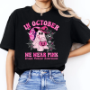 In October We Wear Pink, Breast Cancer Awareness , Retro Breast Cancer , Breast Cancer Shirt, Breast Cancer Survivor