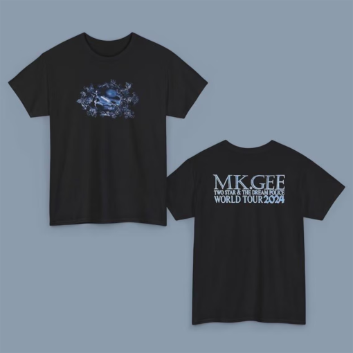 Mk.gee 2024 World Tour Unisex Heavy Cotton Tee, Mkgee Tour Tee, Vintage Band Tee, Band Tour shirt, World tour shirt 2024, Mkgee Dijon Music