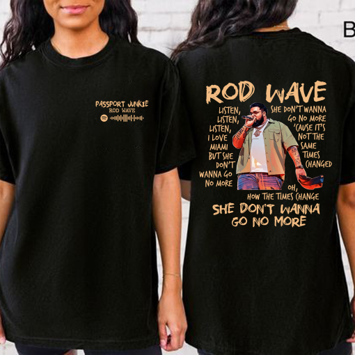 ROD WAVE T-Shirt | Last Lap Tour | Hip Hop Tee