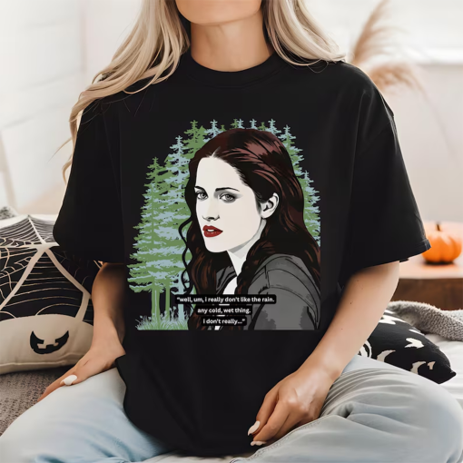 Any Cold Wet Thing Tshirt, Hoa Hoa Hoa Season Shirt, Bella Swan Funny Forks Tee, Gift for Twilight Fans, Book Lover Tshirt, Comfort Colors