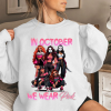 You Cant Sit With Us Shirt, Halloween Sweatshirt, Pink Halloween Shirt, Horror Friend Shirt, Halloween Characters Shirt, Halloween Gifts