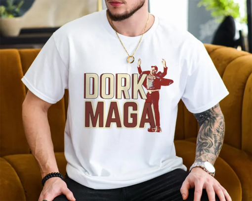 Funny Dork MAGA Shirt, Elon Musk Dark Maga Parody Tee, Sarcastic Political T-Shirt, MAGA Humor Gift, Trump Humorous Top Gift For Him and Her