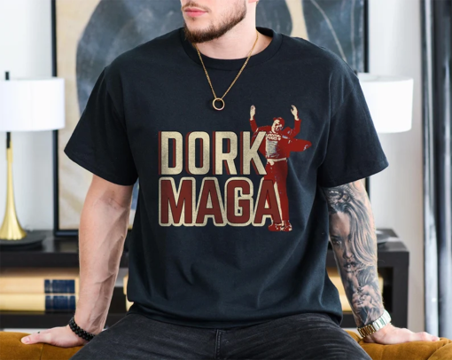 Funny Dork MAGA Shirt, Elon Musk Dark Maga Parody Tee, Sarcastic Political T-Shirt, MAGA Humor Gift, Trump Humorous Top Gift For Him and Her