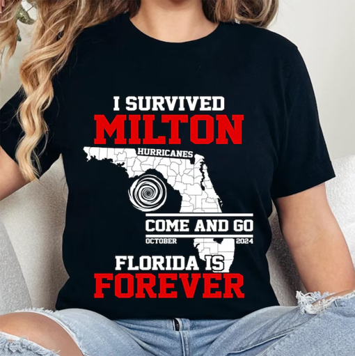 I Survived Hurricane Milton 2024, Support Squad, I Survived, Inspirational, Hurricane 2024, Hurricane Survivor