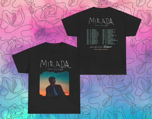 Ivan Cornejo Mirada Tour 2024 – Fan Inspired Ivan CornejoTour Shirt Front and Back