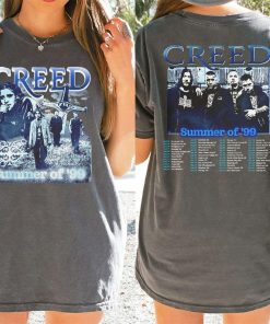 Creed Tour 2024 2 Sided Shirt, Summer…