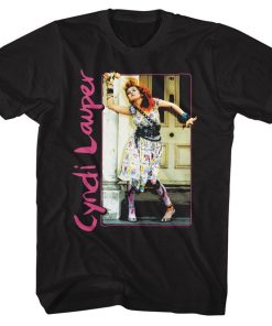 Cyndi Lauper Painted Dress And Tights Black…