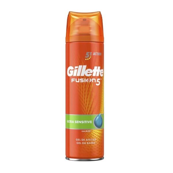 GILLETTE FUSION 5 GEL DE AFEITAR ULTRA SENSITIVE 200ML