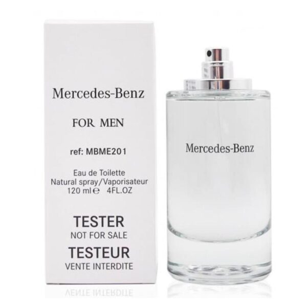 MERDEDES BENZ FOR MEN EAU DE TOILETTE TESTER 120ML