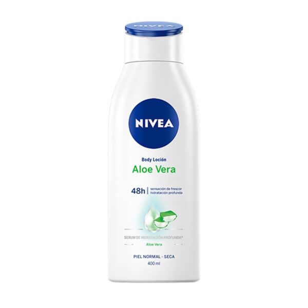 NIVEA ALOE VERA LOCION CORPORAL PIEL NORMAL A SECA 400ML