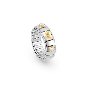 Anillo NOMINATION ORO CORAZÓN Y PIEDRAS