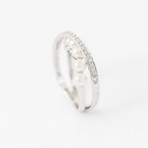 Anillo MAJORICA PLATA 925 / talla 19