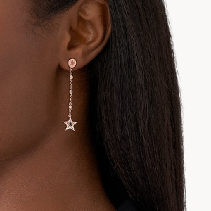 PAR DE PENDIENTES, ACERO