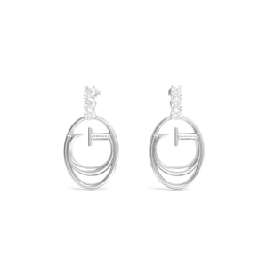 PAR DE PENDIENTES, ACERO