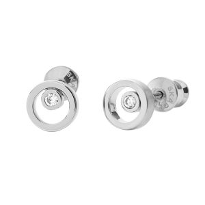 PAR DE PENDIENTES, ACERO