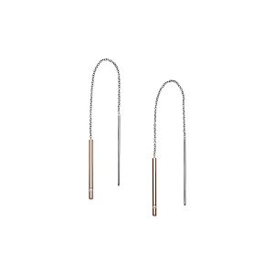 PAR DE PENDIENTES, ACERO