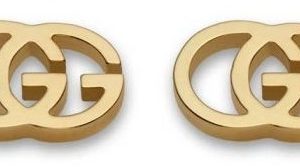 Pendientes GUCCI Mod. RUNNING G STUD