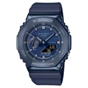 Reloj Casio G-Shock Metal Analógico y Digital GM-2100N-2AER/ 49mm/ Azul