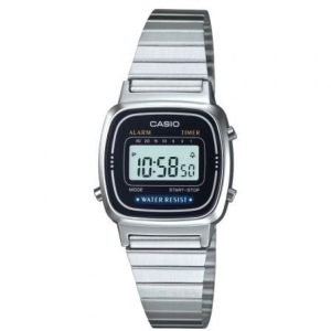 Reloj Casio Vintage Mini Digital LA670WEA-1EF/ 30mm/ Plata y Negro
