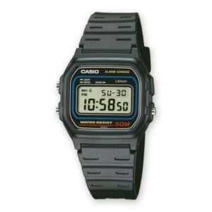 Reloj digital Casio Collection para hombre W-59-1VQES/ 37 mm/ negro