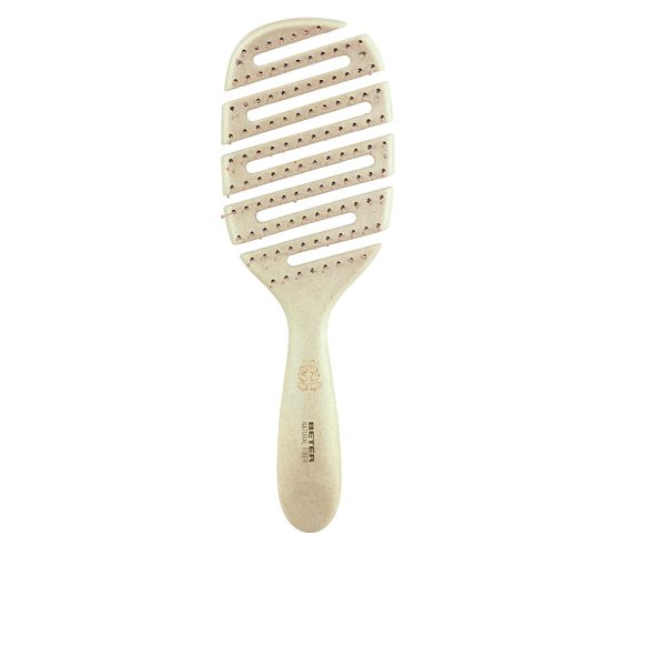 CEPILLO esqueleto fibra natural puas nylon bolita #beige 1ud