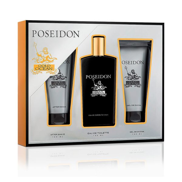 POSEIDON GOLD OCEAN PARA HOMBRE LOTE 3 unidades