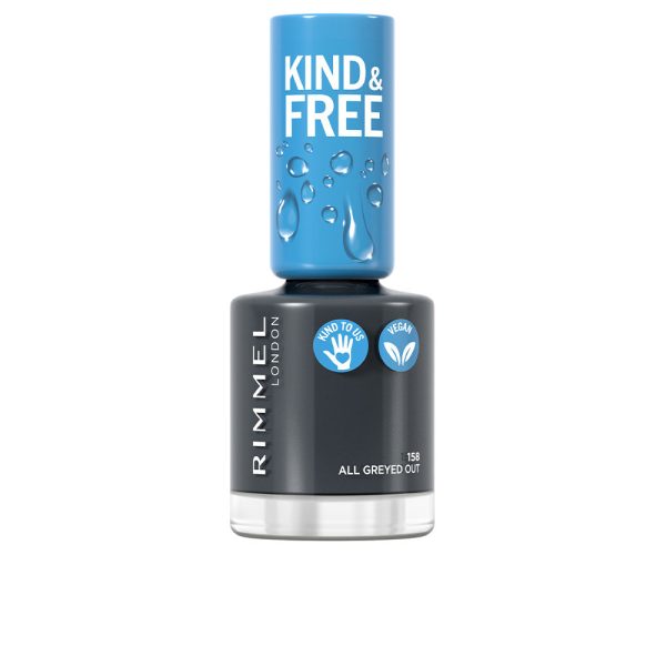 Esmalte de uñas KIND & FREE #158, todo atenuado