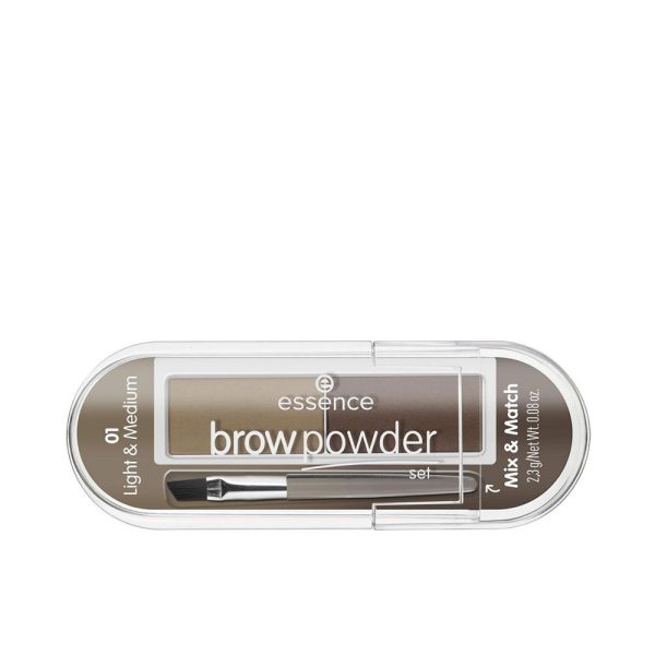 BROW POWDER polvo para cejas #01-light & mediano 2,3 gramos