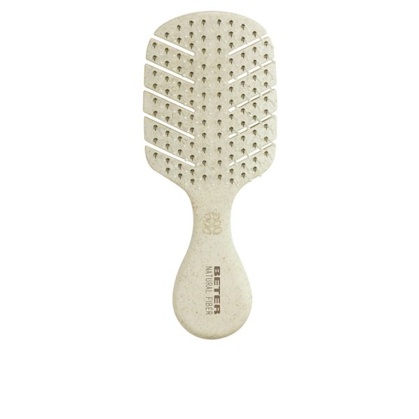 CEPILLO desenredante mini fibra natural #beige 1ud