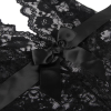 QUEEN LINGERIE PELUCHE DE ENCAJE SIN ESPALDA EN V PROFUNDA - Imagen 9
