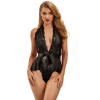 QUEEN LINGERIE PELUCHE DE ENCAJE SIN ESPALDA EN V PROFUNDA - Imagen 3