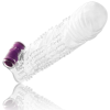 OHMAMA - FUNDA DE PENE TEXTURIZADA CON BALA VIBRANTE - Imagen 2
