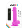DIVERSIA - VIBRADOR FLEXIBLE 20,5 CM - MORADO - Imagen 8