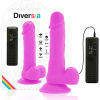 DIVERSIA - VIBRADOR FLEXIBLE 20,5 CM - MORADO - Imagen 2