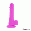 DIVERSIA - VIBRADOR FLEXIBLE 20,5 CM - MORADO